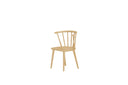 Ensemble de 2 - Chaise Ivara en bois d'hévéa