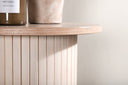 Table d'appoint Nala – design moderne avec détails nervurés
