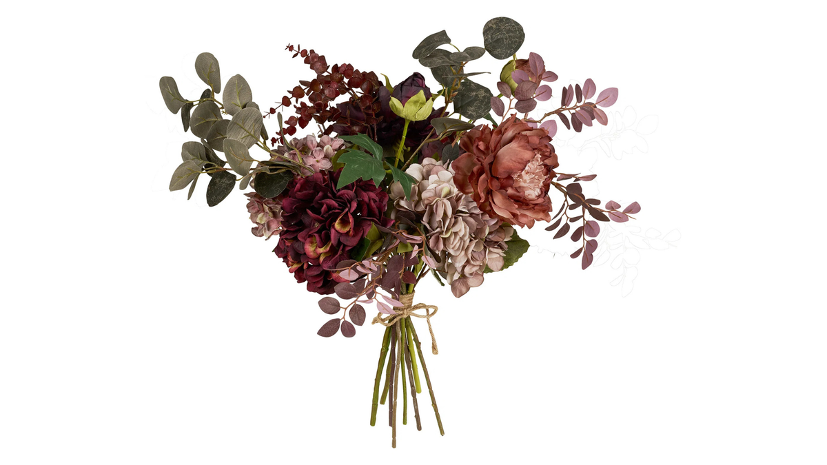 Bouquet de fleurs artificielles Christi - avec un accent décoratif vivant