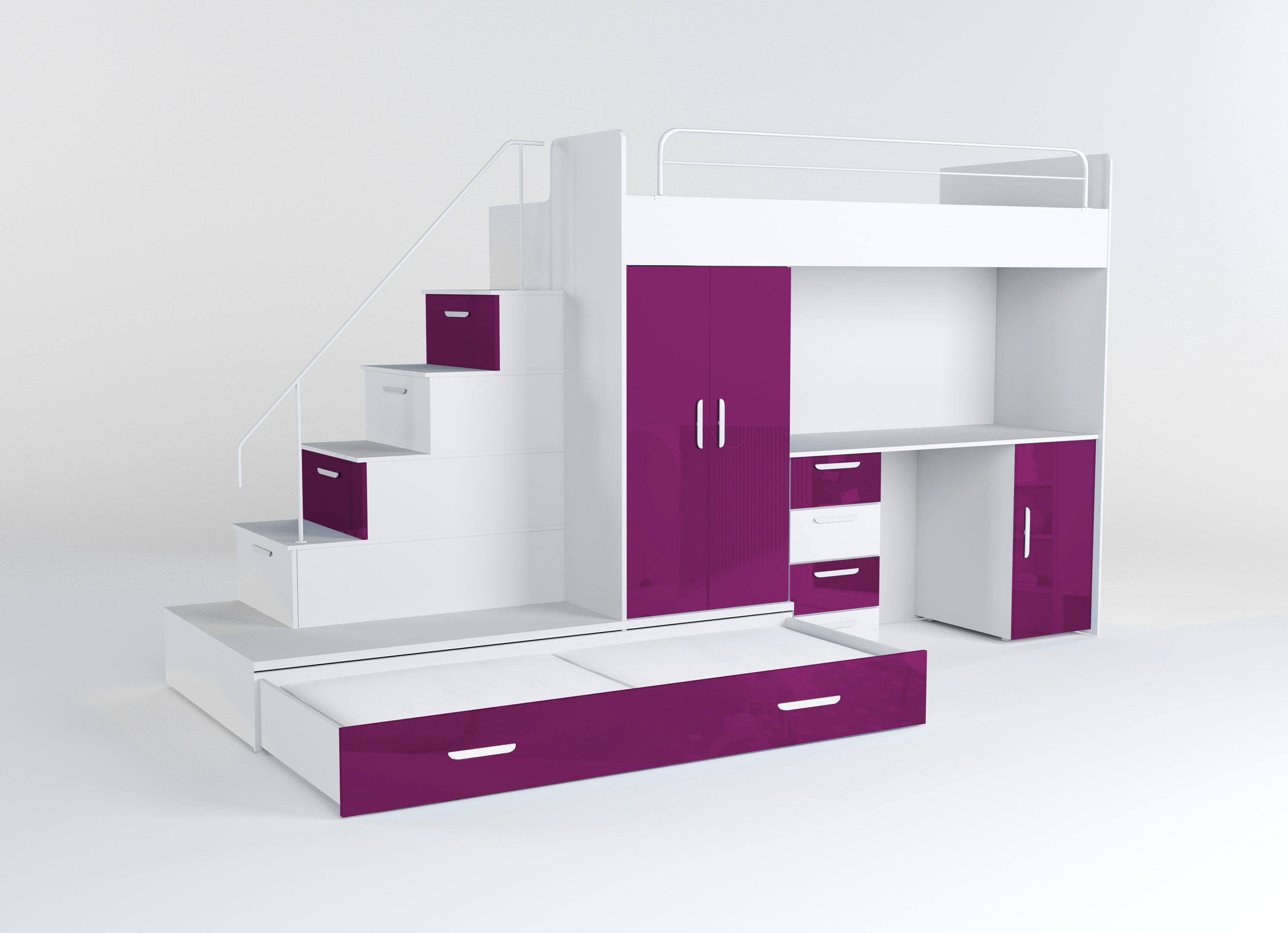 Lit surélevé pour enfants Adventure