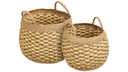 Lot de 2 paniers Shelly - de forme ronde