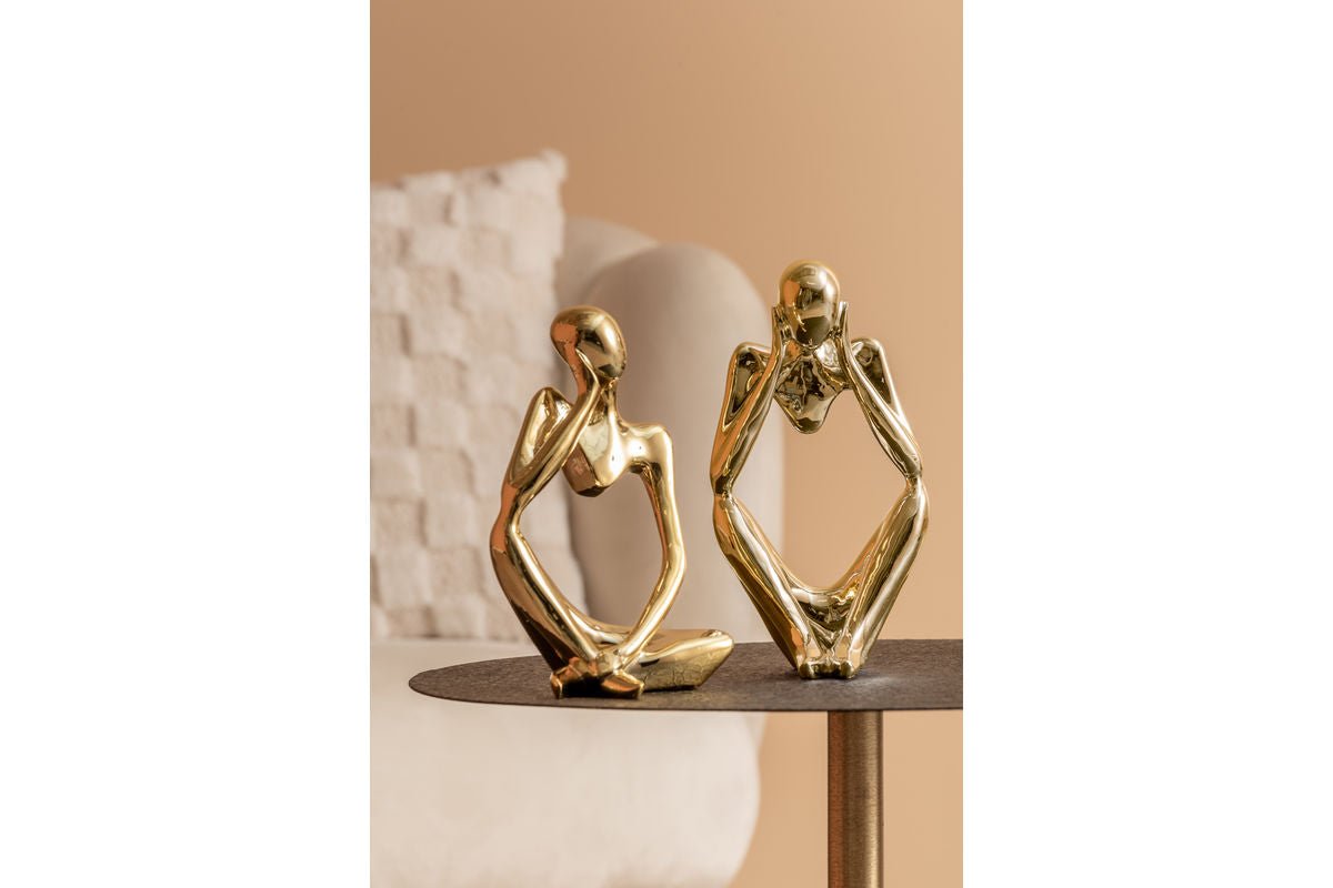 Statue « Rêveur » – Polyrésine avec surface brillante
