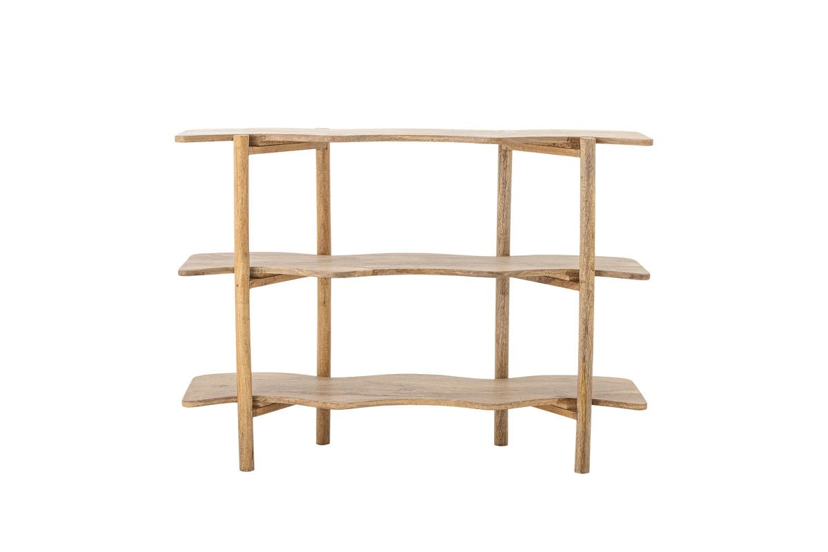 Bibliothèque Reno – Bois de manguier certifié FSC® au design naturel