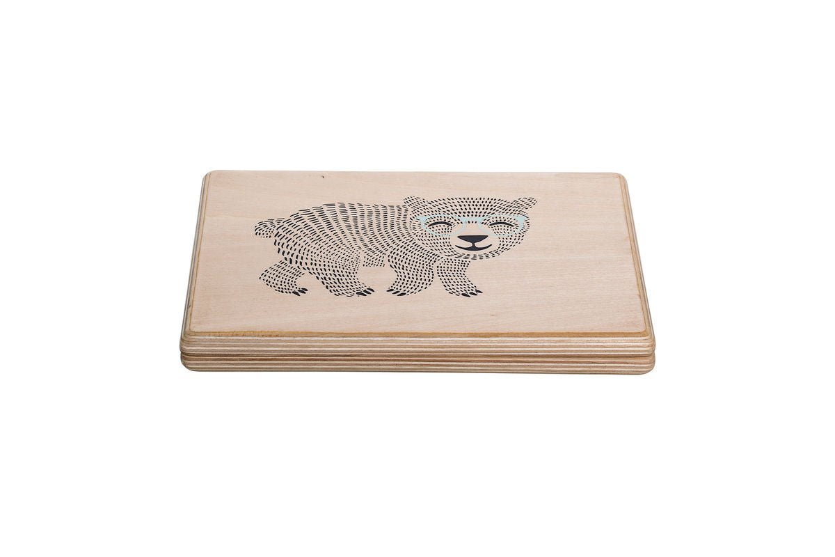 Ordinateur jouet pour enfants Elani – jouet en bois créatif avec tableau noir