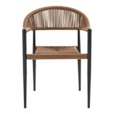 2er Set - Gartenstuhl Canaria aus Aluminium/Rattan
