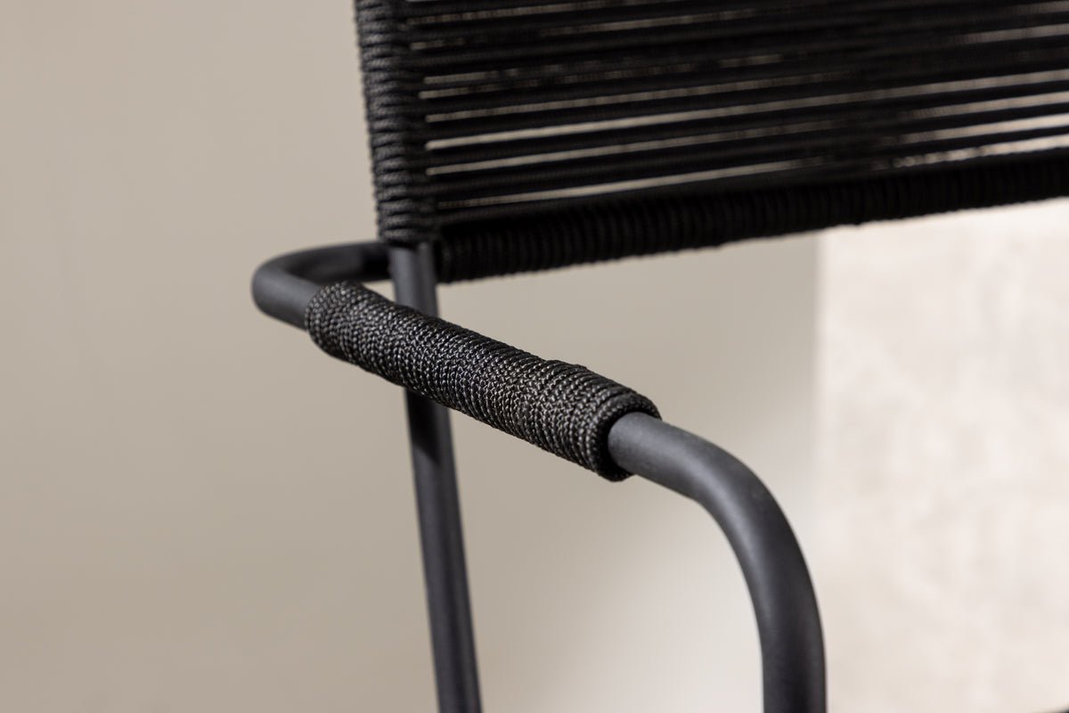 2er Set - Gartenstuhl Marla aus Metall/Polyester