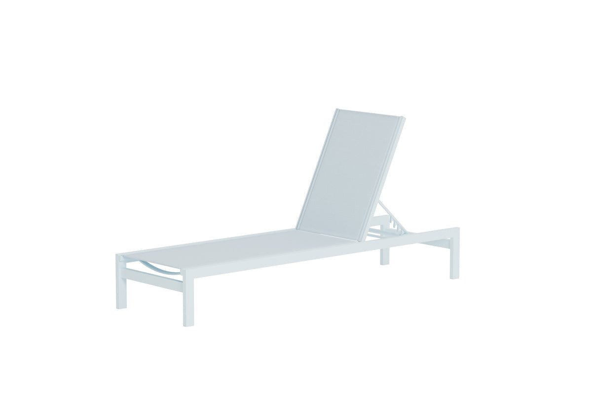 2er Set - Sonnenliegen "Arvella" aus Aluminium & Textilgewebe in 2 Farben