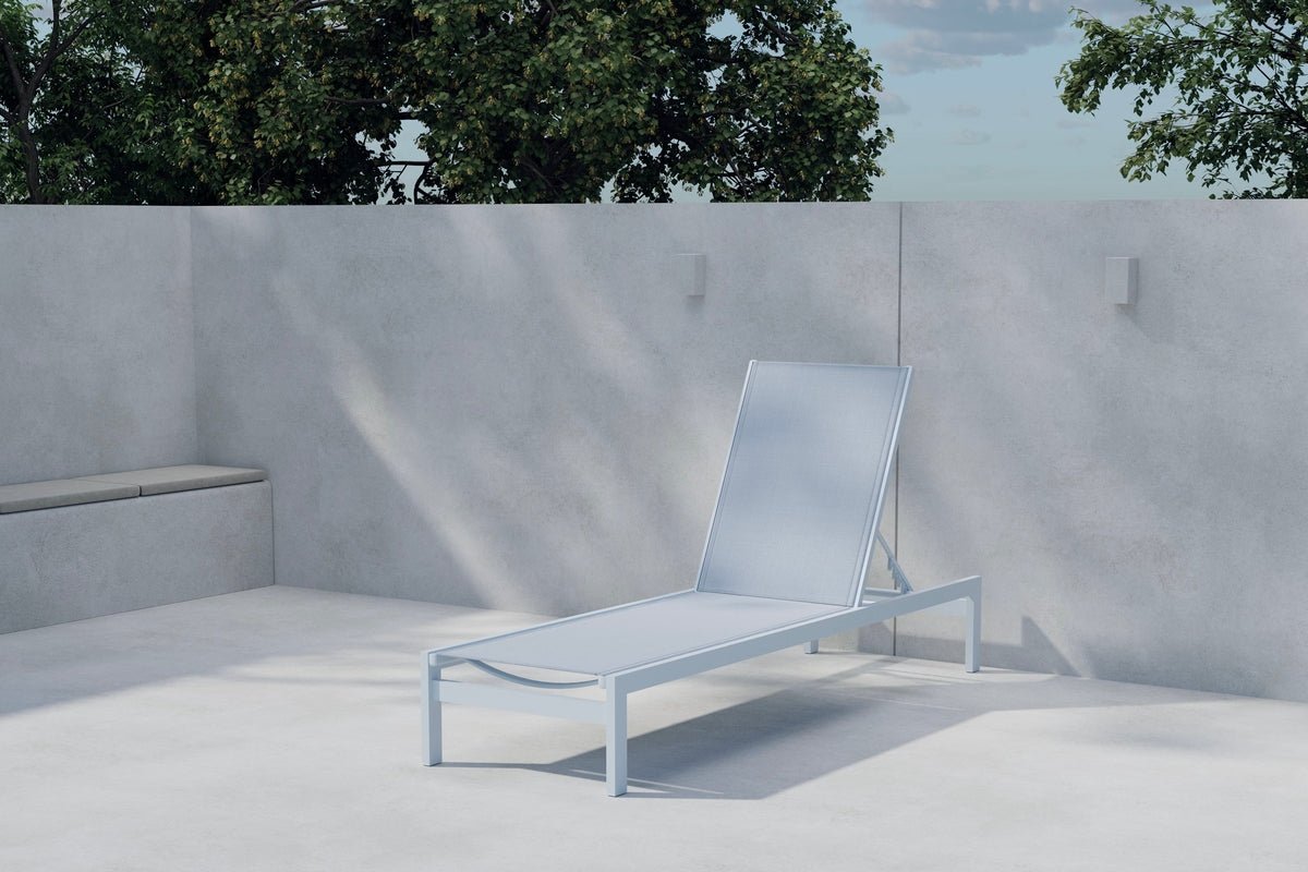 2er Set - Sonnenliegen "Arvella" aus Aluminium & Textilgewebe in 2 Farben