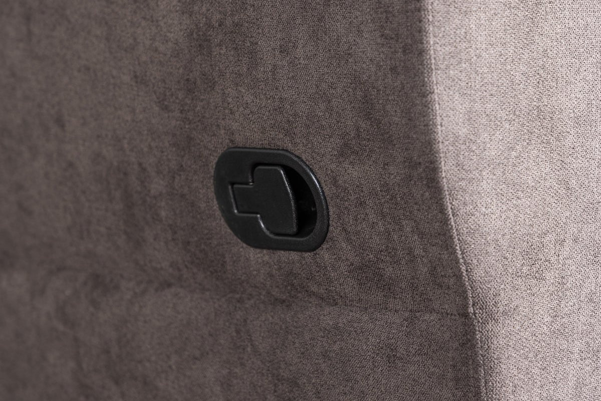 Fauteuil Toronto - pliable avec repose-pieds de couleur Marron