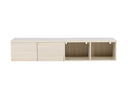Meuble TV Skagen Blanchi – Design scandinave clair