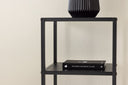 Table d'appoint Lara – design élégant en acier noir
