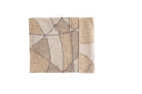 Tapis de bain Canggu - en tons chauds sable et gris en coton naturel