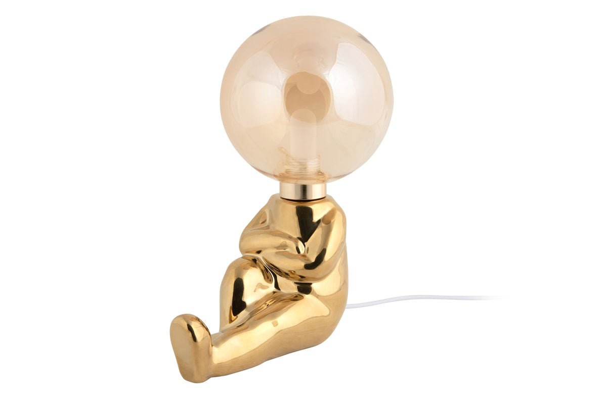 Lampe de table Antman (assis) - Lampe design laquée brillante avec LED