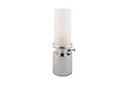 Lampe de table Eldra - en chrome avec LED