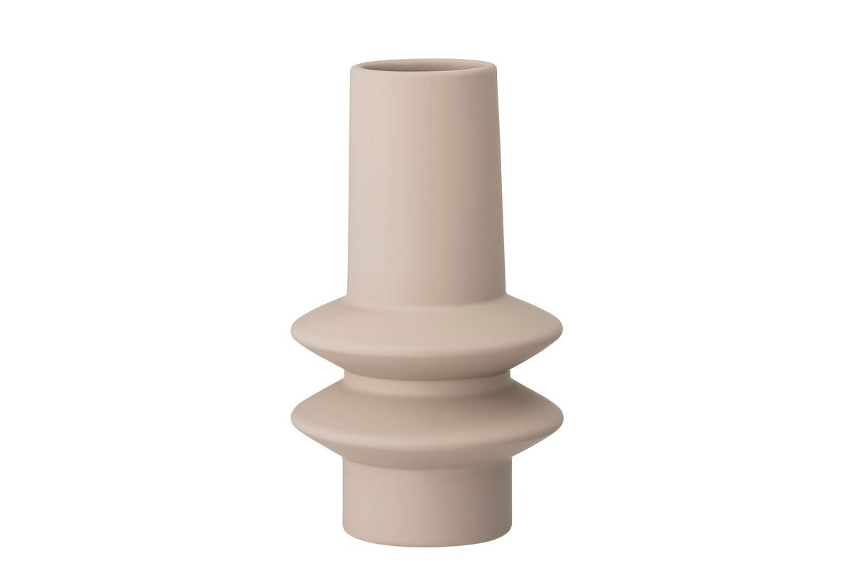 Vase "Ismar" - en faïence claire