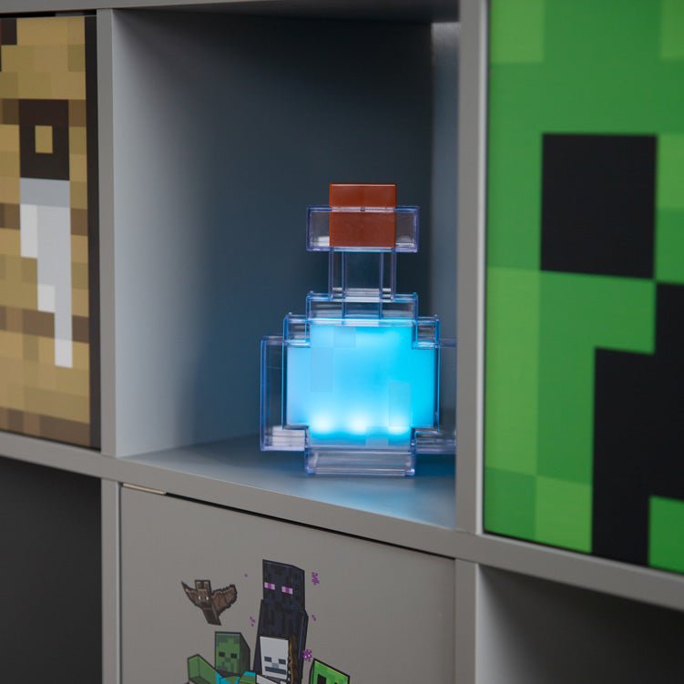 Minecraft LED-Lumière « Potion » – Changement de couleur par secouage