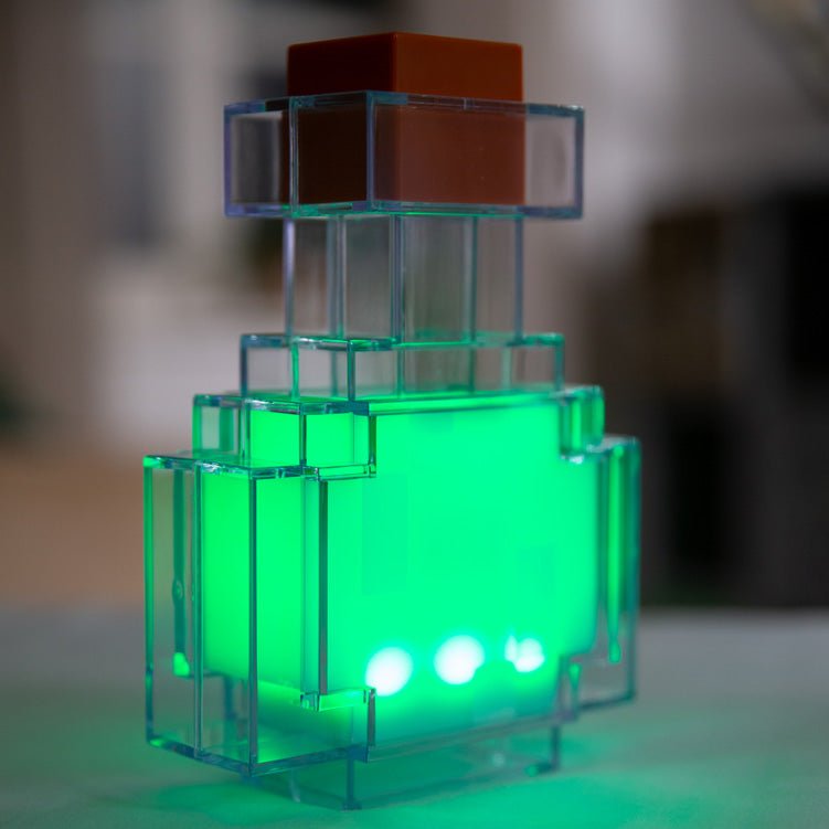 Minecraft LED-Lumière « Potion » – Changement de couleur par secouage