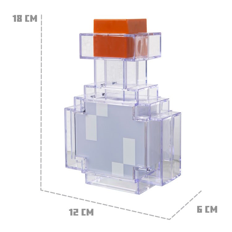Minecraft LED-Lumière « Potion » – Changement de couleur par secouage