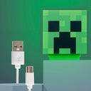 Minecraft LED-Lampe Creeper – Leuchtfigur mit Akku