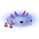 Lampe de table LED Minecraft Axolotl – avec batterie rechargeable & USB-C