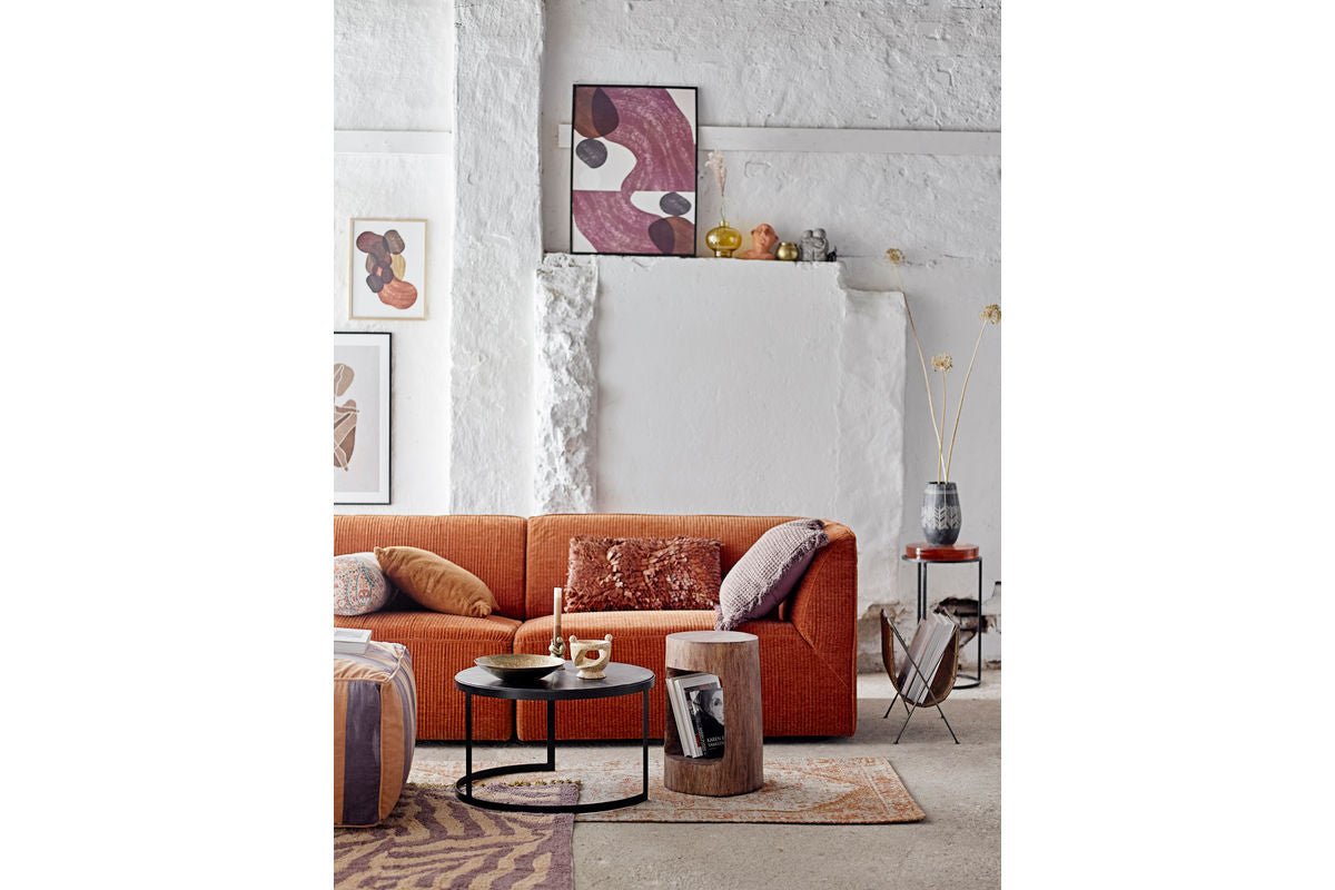 Vase "Sorell" - vase en céramique marron