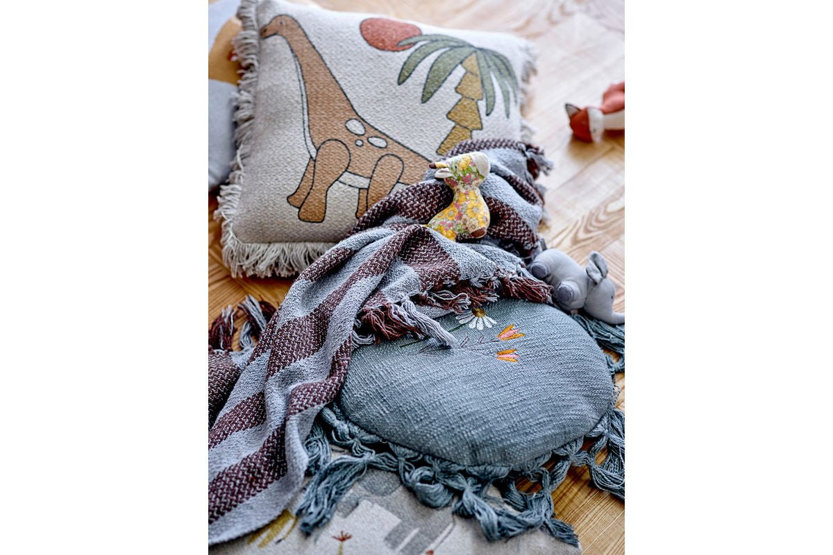 Tapis pour enfants « Amis des animaux » – Tapis en coton coloré