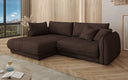 Designer Ecksofa Mojave II Stoff mit Schlaffunktion und Stauraum