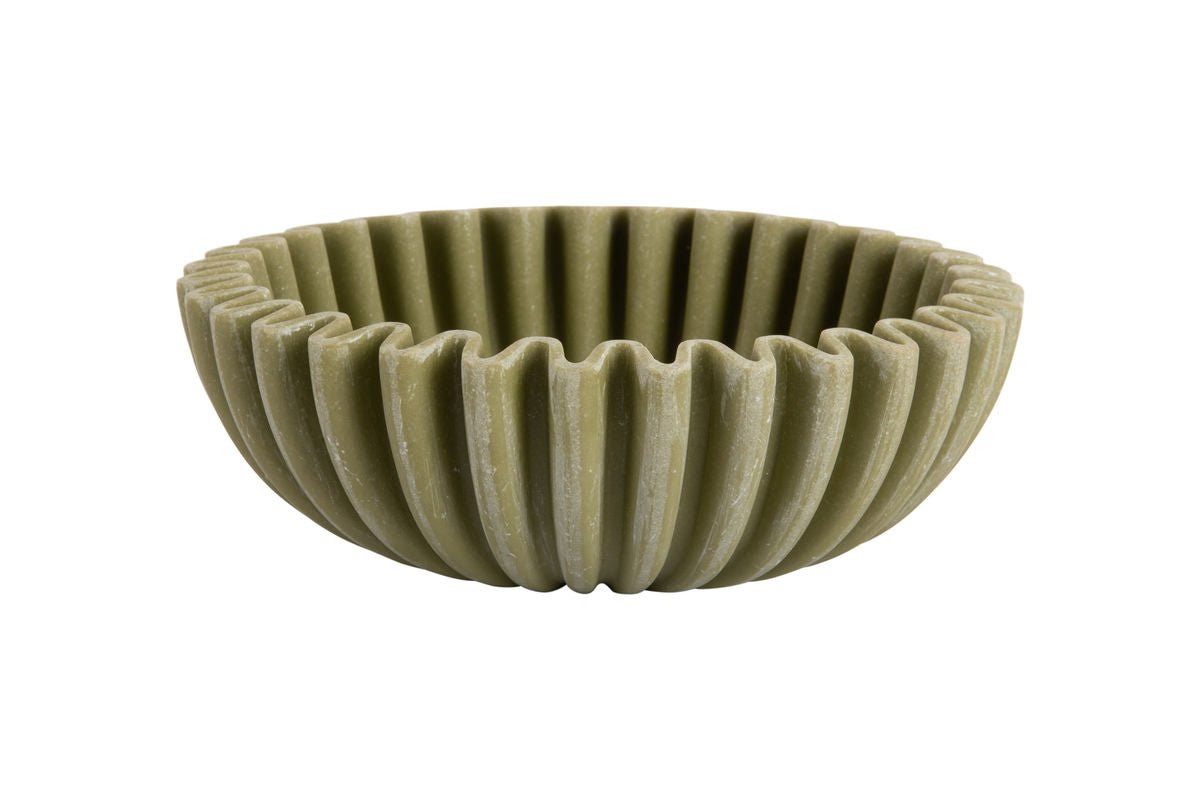 Bol Zorin petit – fabriqué en polyrésine / forme ondulée