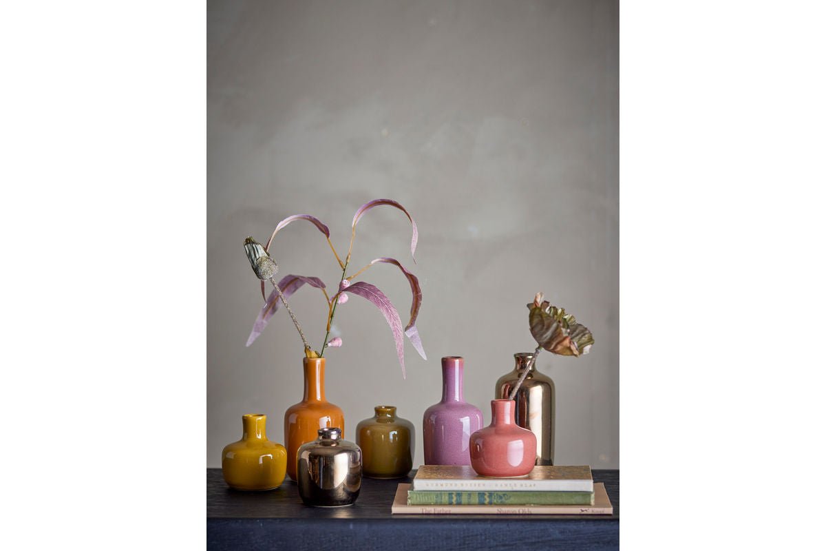 Ensemble de vases « Lioris » – Faïence colorée (7 pièces)