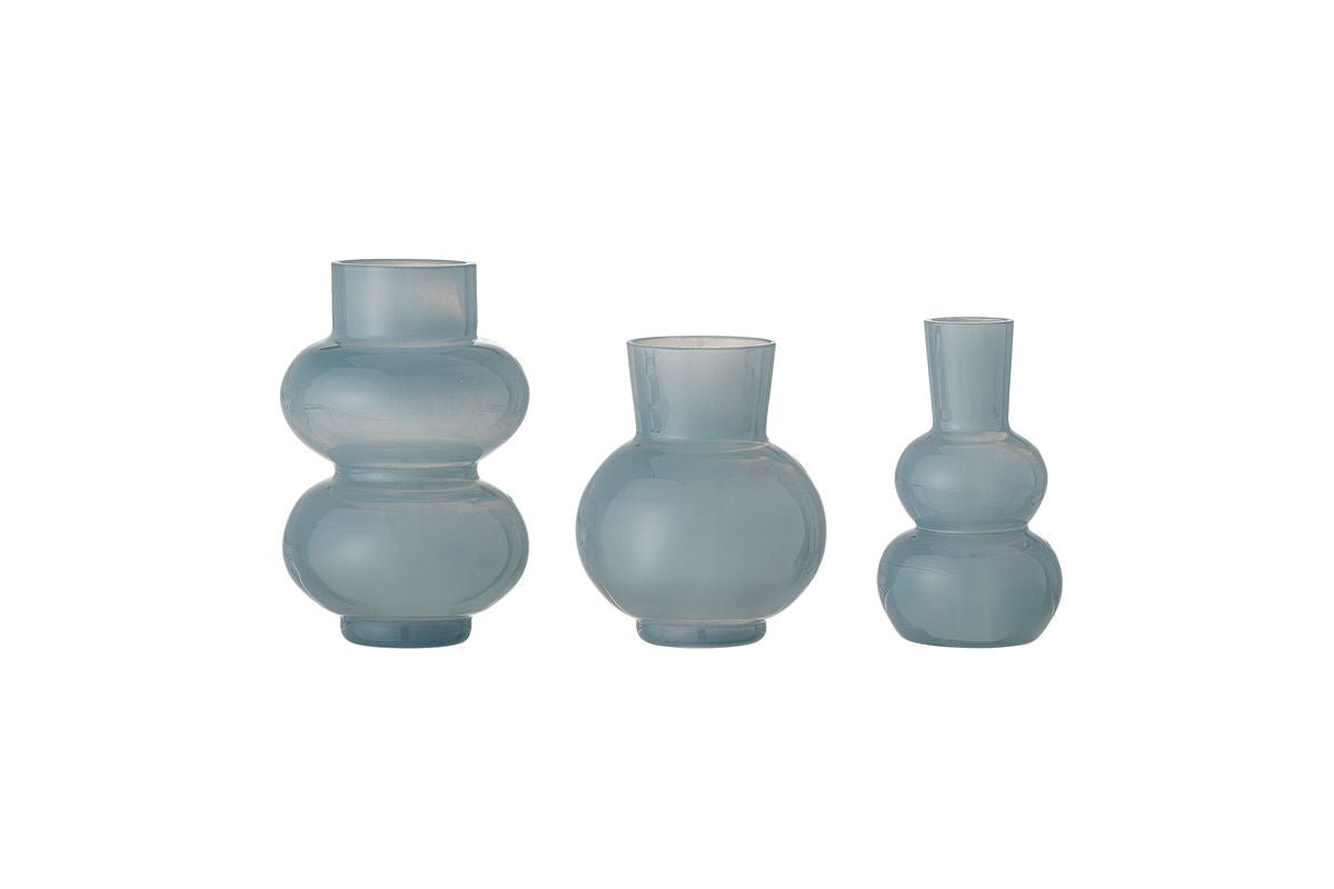 Ensemble de vases (3 pièces) « Müsty » – en verre