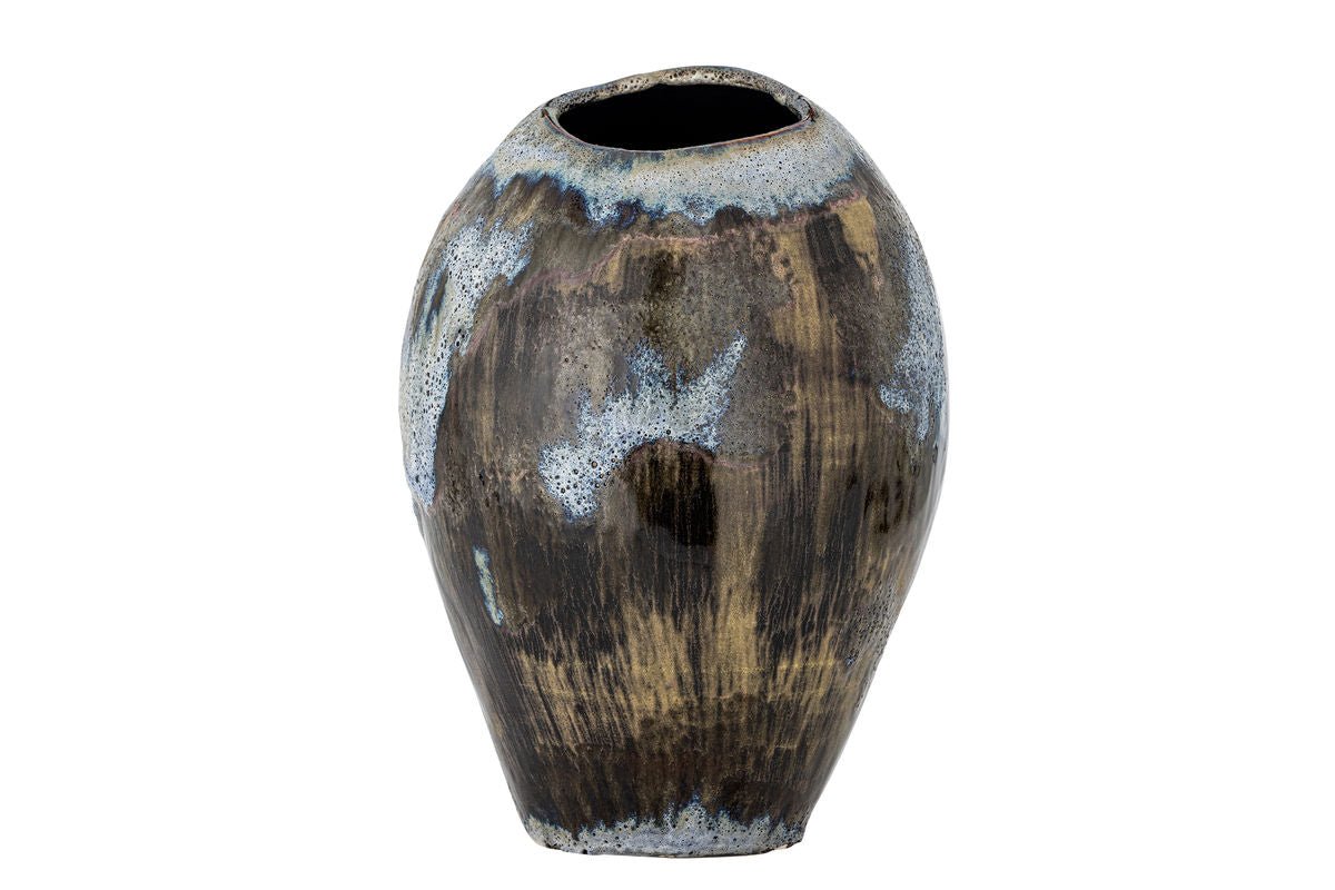 Vase « Bruse » – grès peint à la main