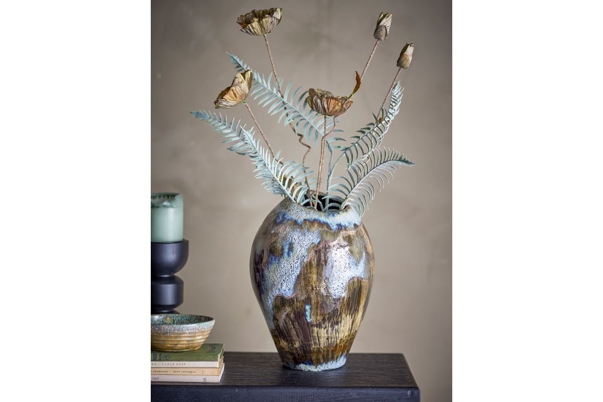 Vase « Bruse » – grès peint à la main