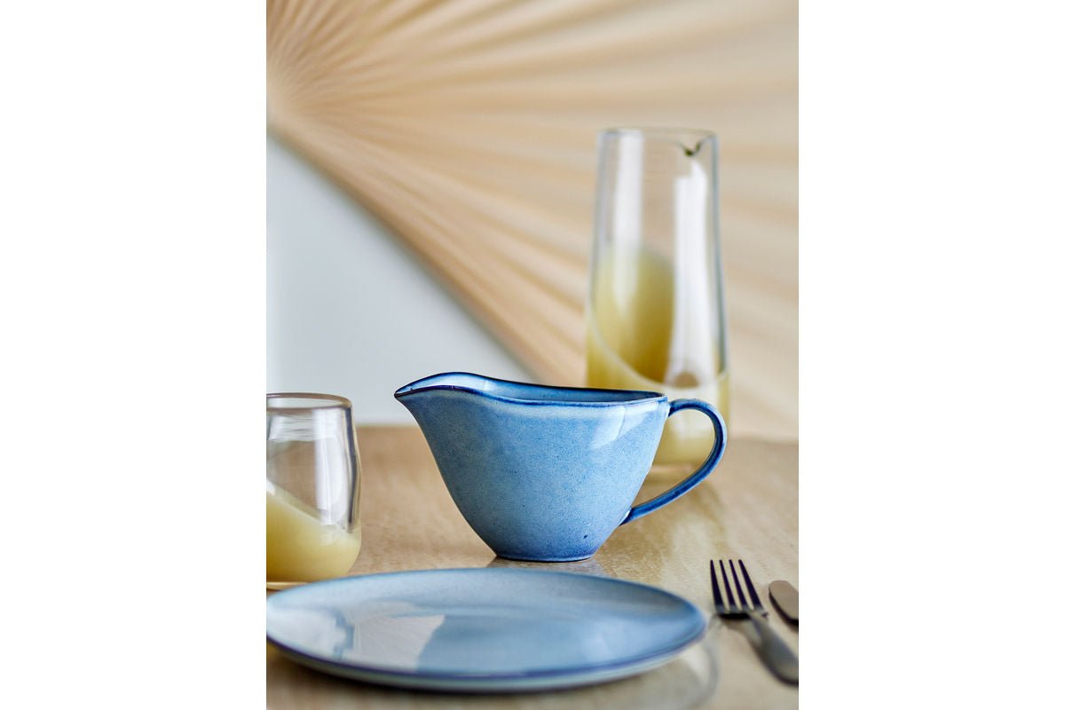 Sauciere Elinay – Steingut mit reaktiver Glasur