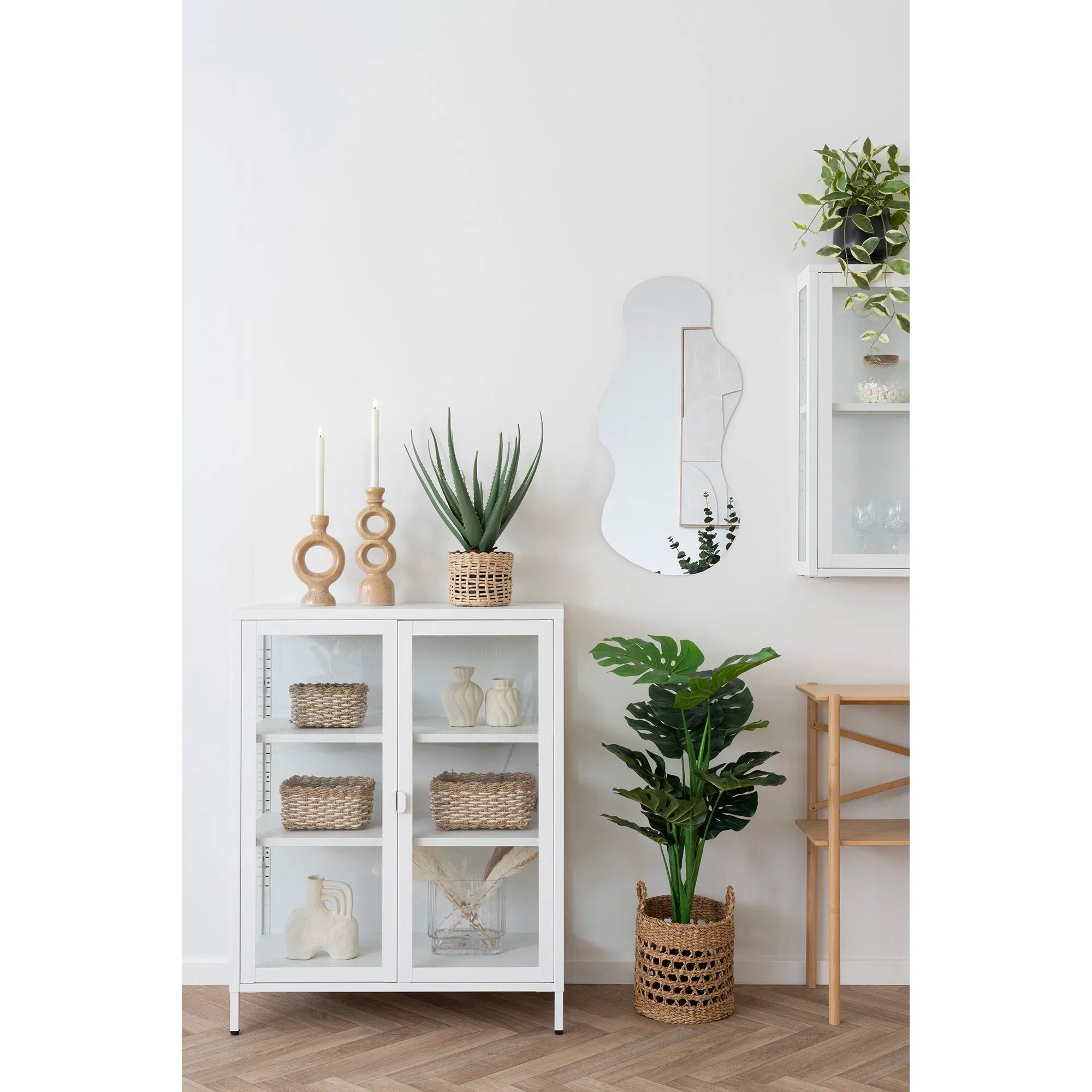 Spiegel Orviano Tall – Forme organique en verre
