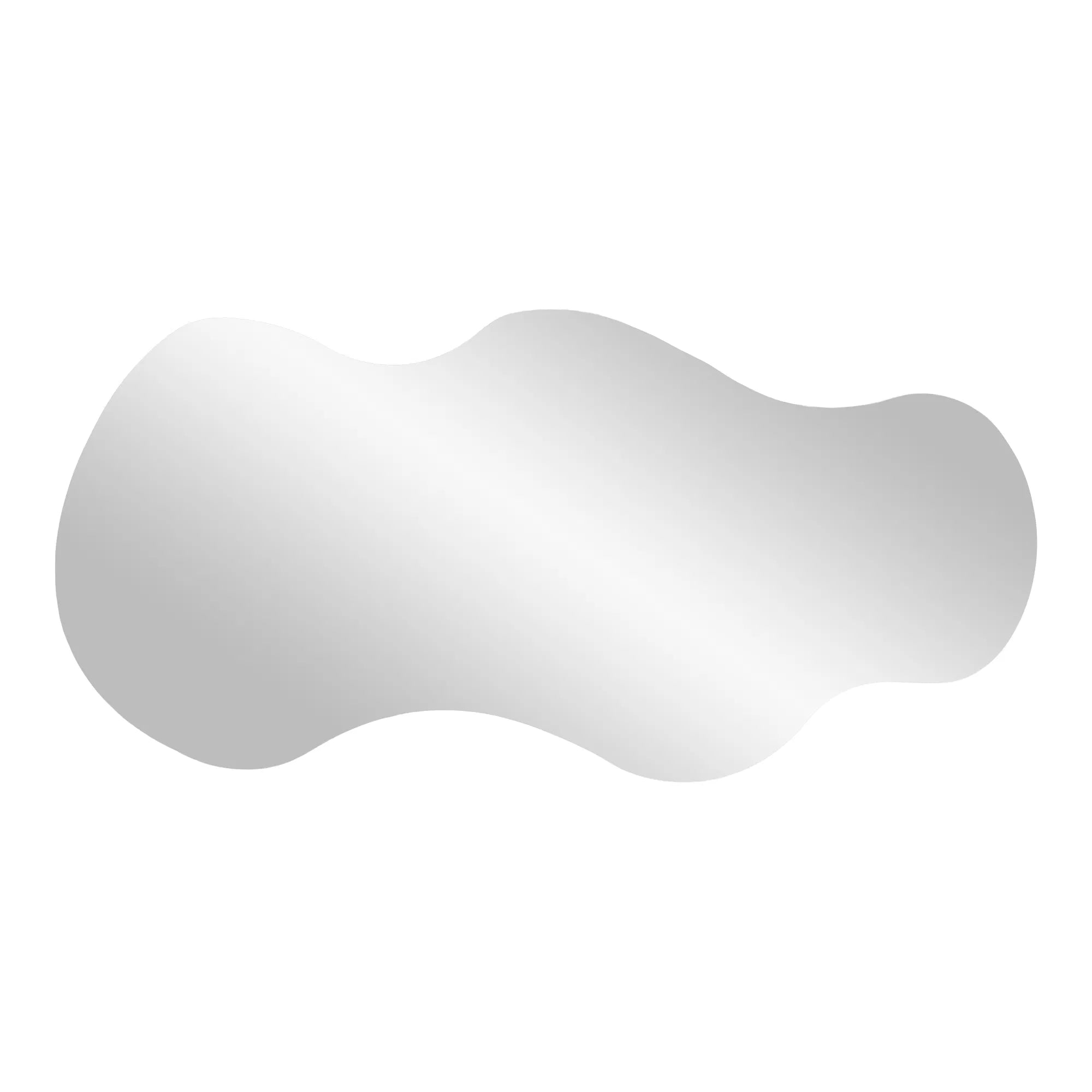 Spiegel Orviano Tall – Forme organique en verre