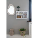 Miroir Lunaro – design en peluche Blanc