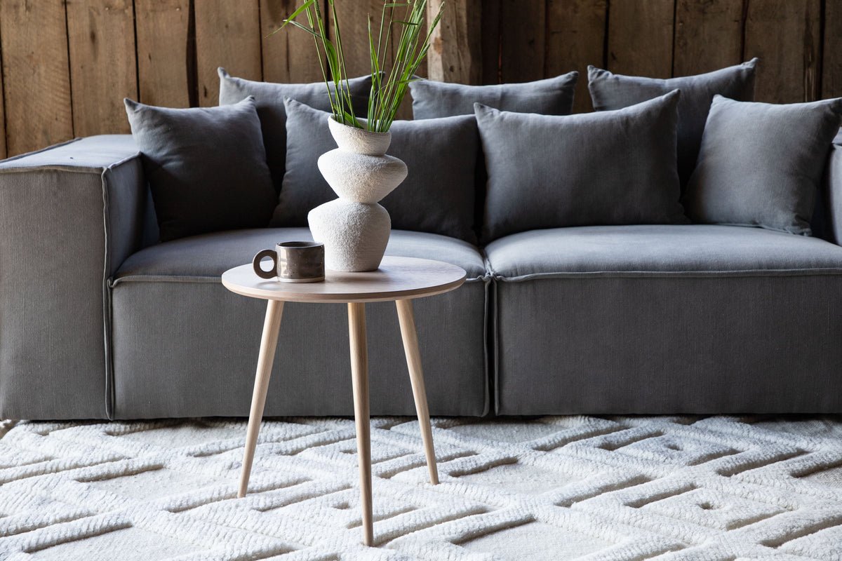 Table d'appoint Anela – Ø48 en deux couleurs