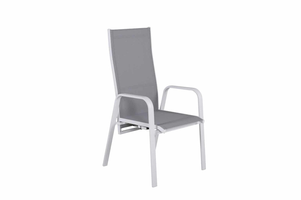 Lot de 2 - Chaise de jardin Bossa en Textilène/Aluminium
