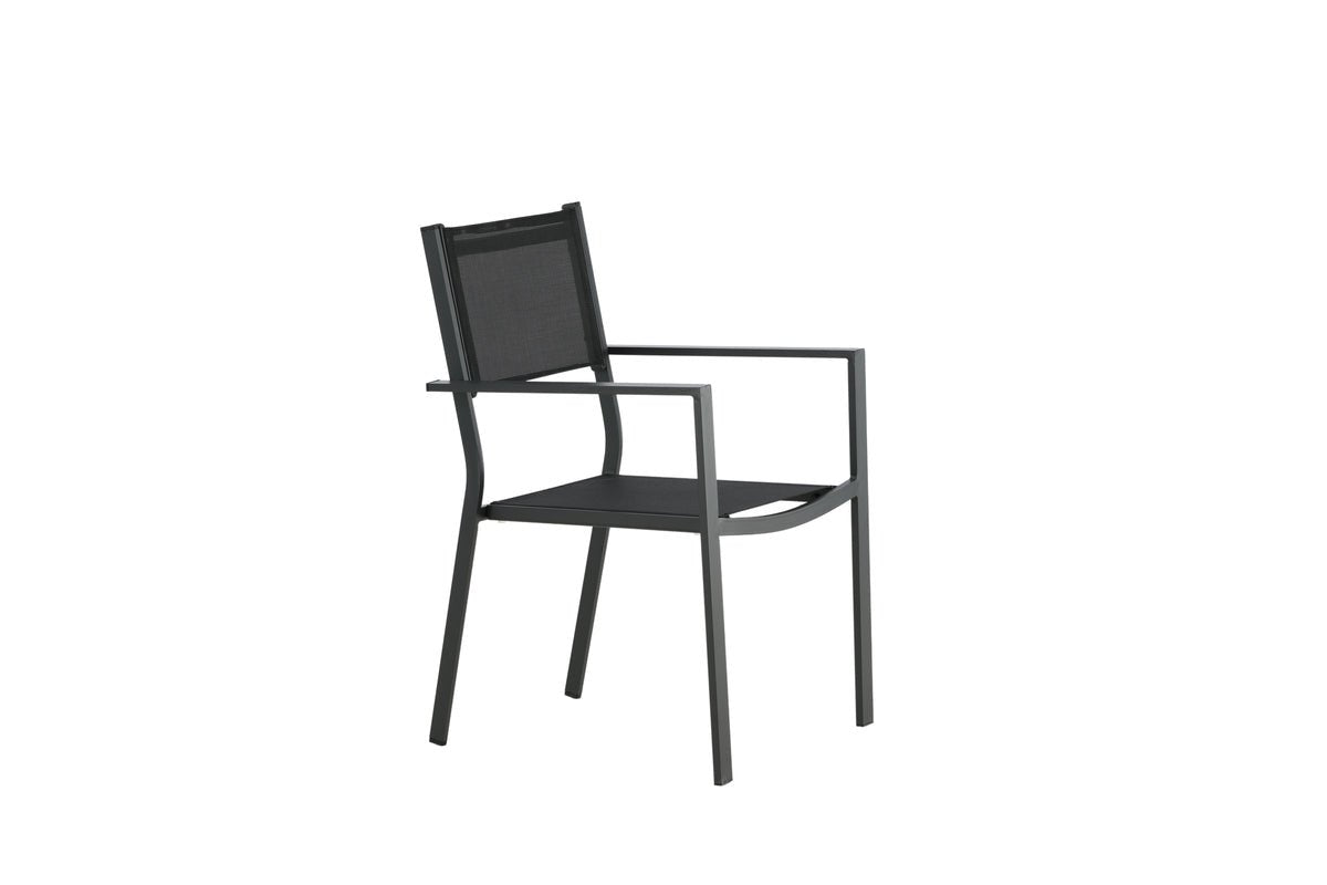 2er Set - Gartenstuhl Karibik aus Aluminium/Textilene