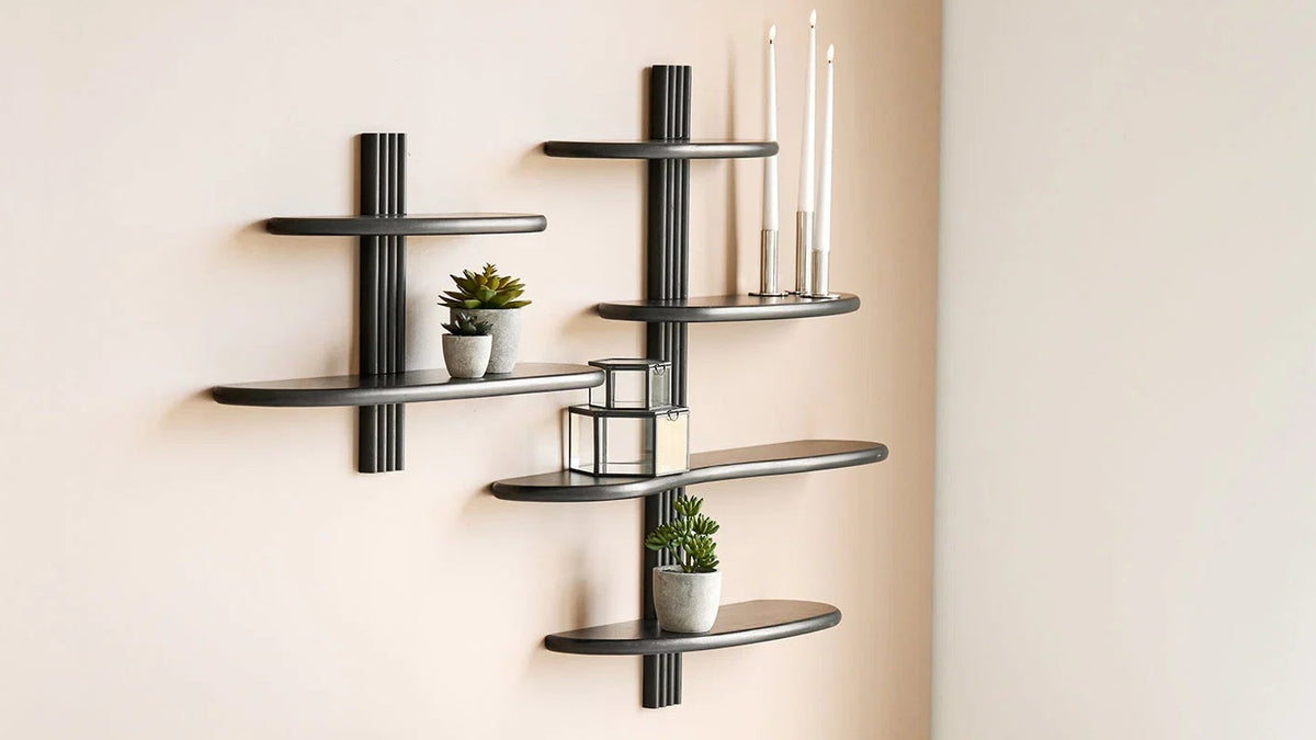 Étagère murale Alberto - disponible en 2 finitions