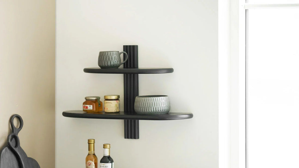 Étagère murale Alberto - disponible en 2 finitions