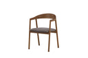 Ensemble de 2 - Chaise Tavi avec formes douces et organiques