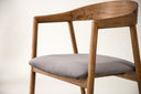 Ensemble de 2 - Chaise Tavi avec formes douces et organiques