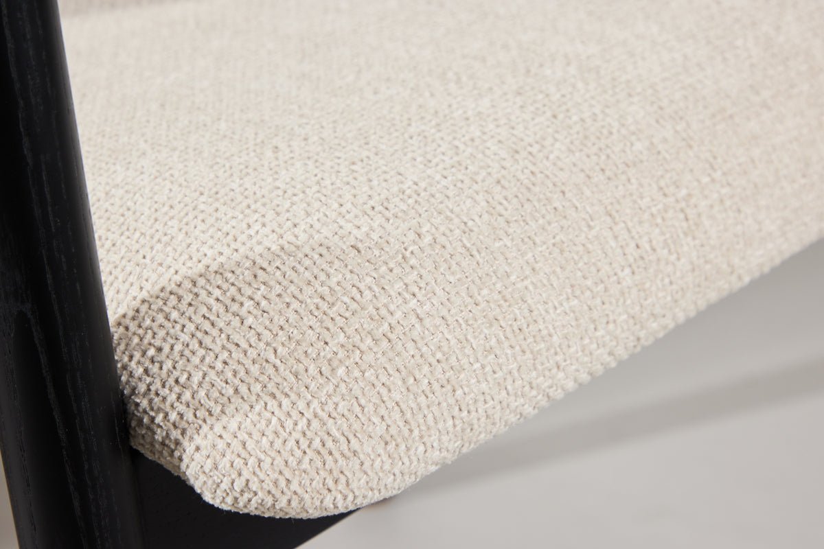 Ensemble de 2 - Chaise Tavi avec formes douces et organiques