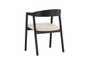 Ensemble de 2 - Chaise Tavi avec formes douces et organiques