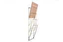 Magazinhalter Lino – Wandregal aus Draht in Gold