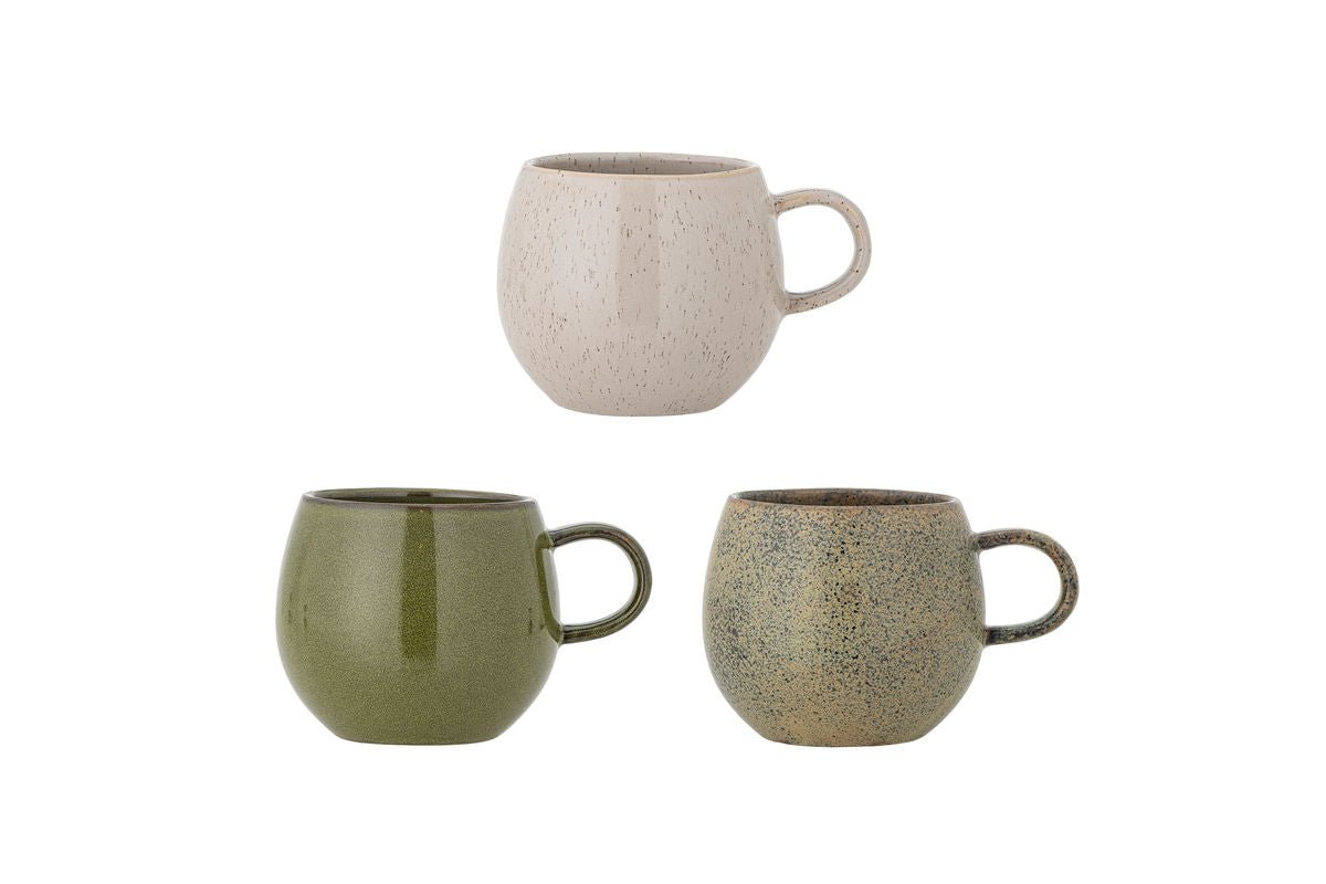 Tasse Maison - fabriquée en grès / lot de 3