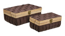 Lot de 2 paniers de rangement Notion