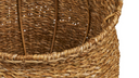 Lot de 2 paniers Medelin - en polyester et Bois