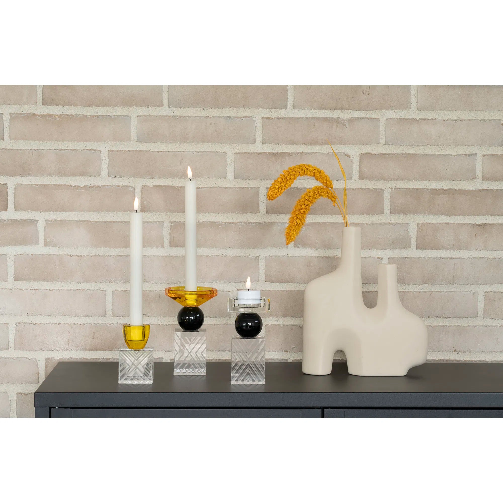 Vase « Sorelia » – design en céramique couleur sable